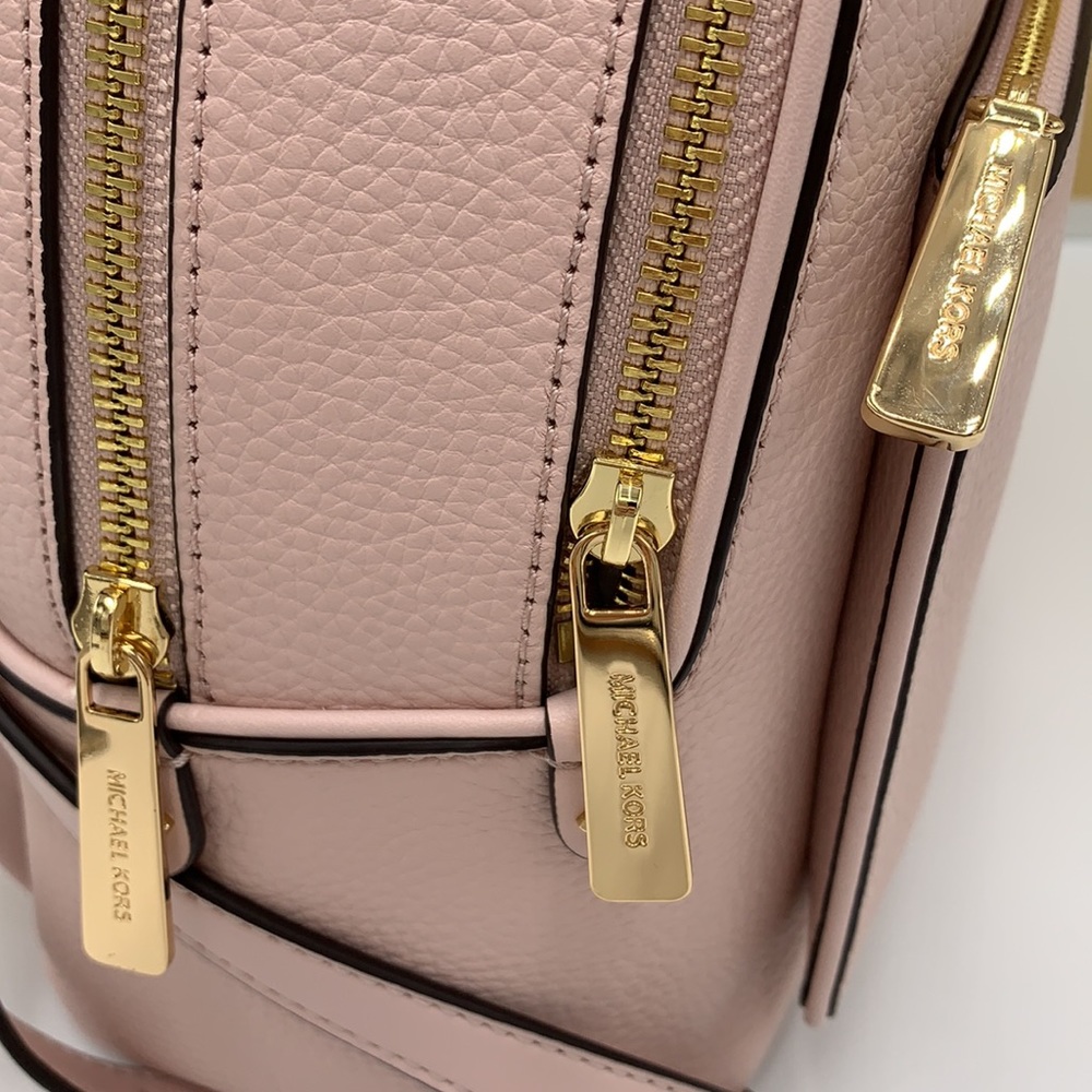 MICHAEL KORS ADINA MEDIUM BACKPACK POWDER BLUSH COLOR - Picture 15 of 16